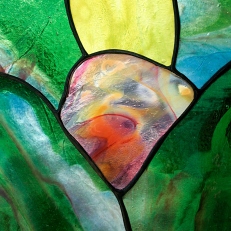 7x11 Stained Glass Panel