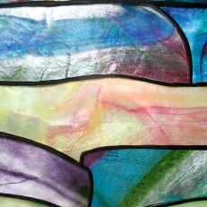 7x11 Stained Glass Panel