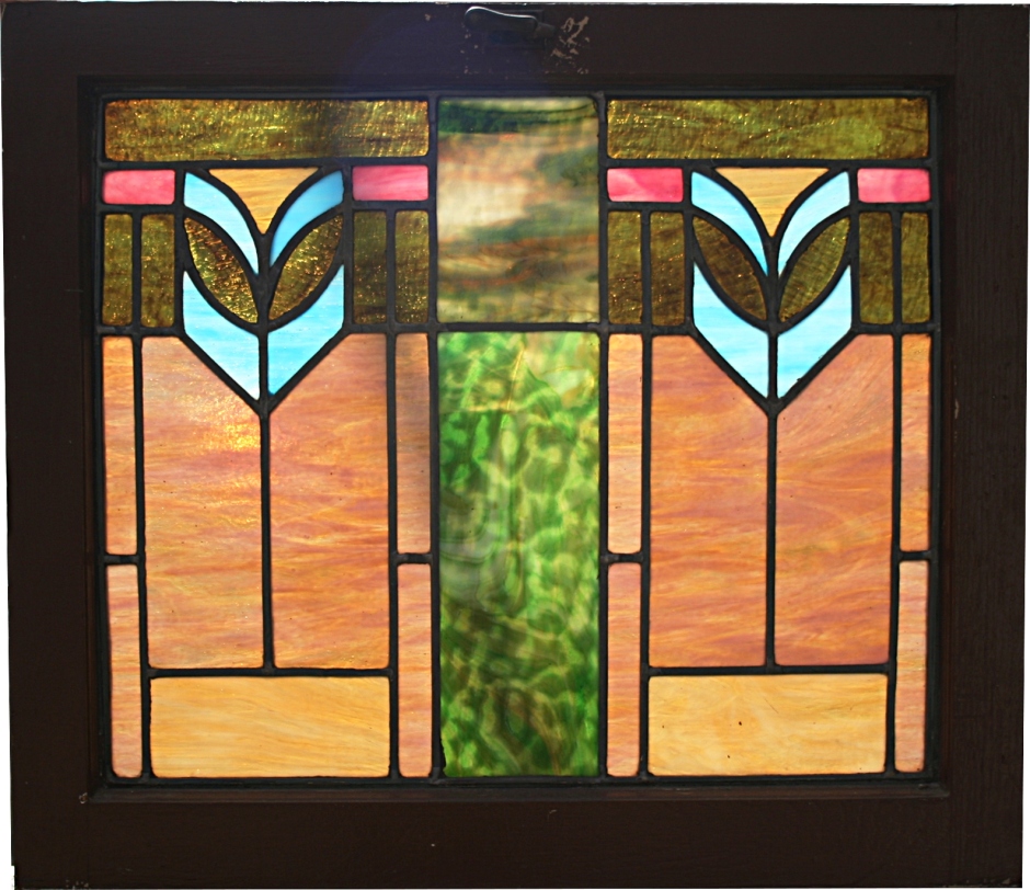 Photograph of stained glass window